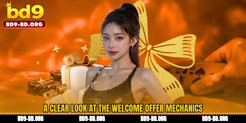 A clear look at the welcome offer mechanics