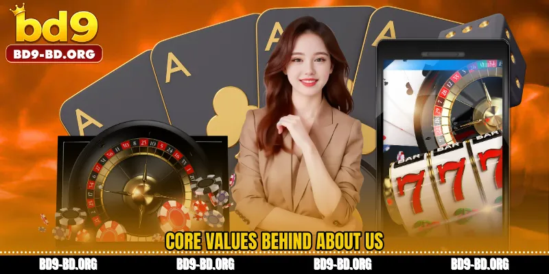 Core Values Behind About us